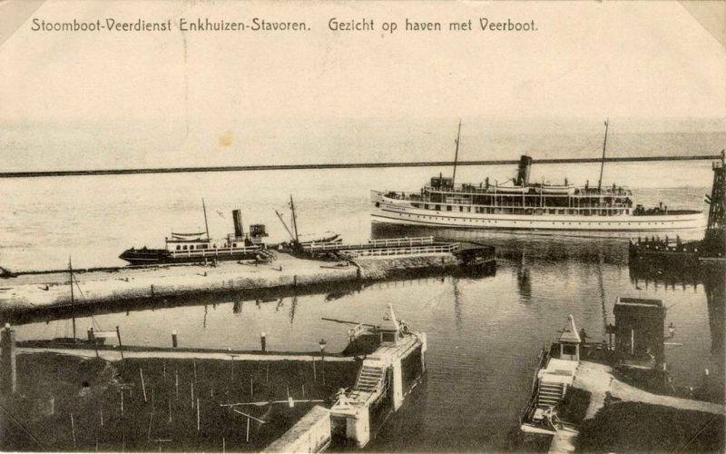 ms W.F. vd Wijck in haven Enkhuizen